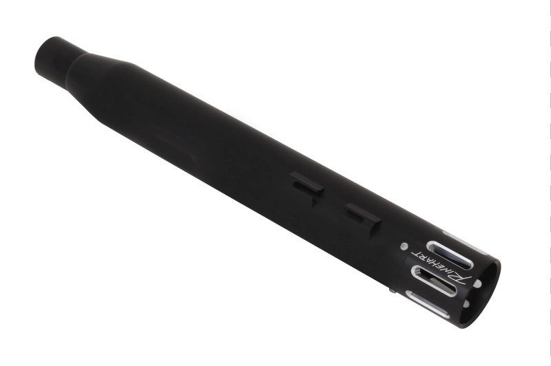 (image for) Rinehart Racing 4" Chrome with Chrome Slot End Caps