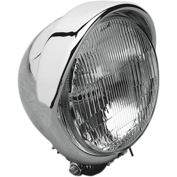 Drag Specialties 5 3/4" Headlight with Built-in Visor