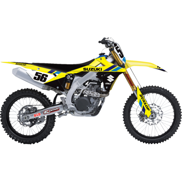 (image for) Factory Effex EVO 20 Graphics Kit - SUZUKI RM-Z250 19-25, RM-Z450 18-25