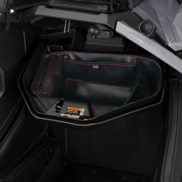 (image for) SHOW CHROME Glove Box Organizer, Red