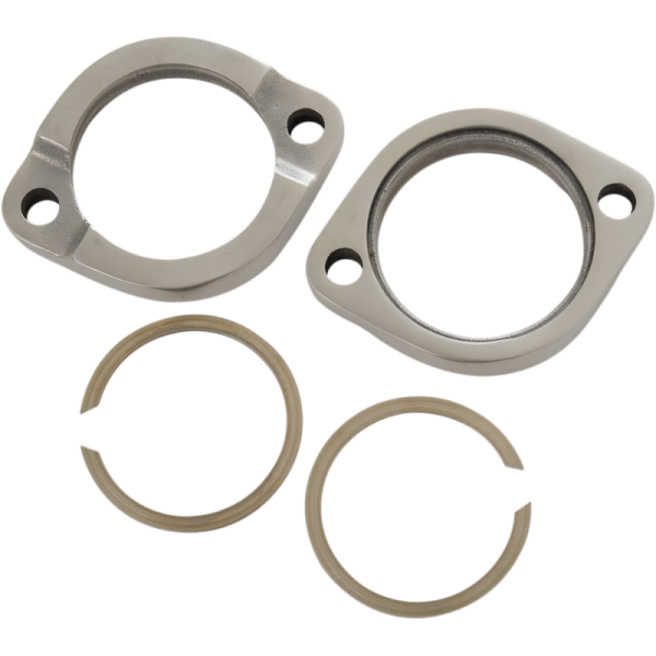 (image for) Drag Specialties Heavy-Duty Exhaust Flange Kit