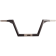 (image for) 1 1/4" V-Line Handlebars - 2+ Bars w/ 1" Clamping Area, Black Powdercoated