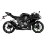 (image for) LV-10 Stainless steel Slip-On for KAWASAKI ZX-6R Ninja 09-21