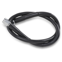 (image for) Black Vinyl-Coated Stainless Steel Brake Line 21"
