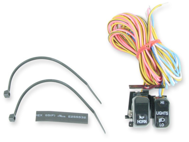 (image for) Drag Specialties Black Dimmer and Horn Switches