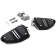 (image for) Twin Rail Footrests, Chrome, Passenger Mounts