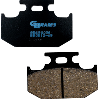(image for) GBrakes Semi-Metallic Rear Brake Pad