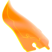 (image for) Ice Kolor Flare Windshield 6.5" Orange