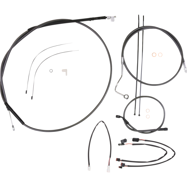 (image for) MAGNUM Designer DOT Handlebar Installation Kit - 12-14 in. Apes
