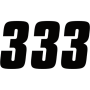(image for) Factory Numbers - 7" Black - No. 3