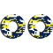 (image for) Factory Effex Moto Grip Donuts - Husqvarna (blue/yellow)