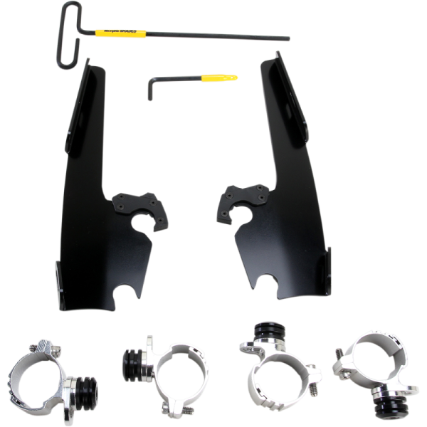 (image for) MEMPHIS SHADES HD Black Trigger-Lock Mount Kit