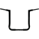 (image for) Fat Baggers 1 1/2" Flat Top EZ Install Handlebars - Gloss Black - 16" End Rise
