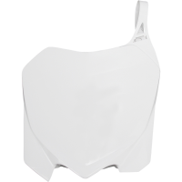 (image for) White Front Number Plate