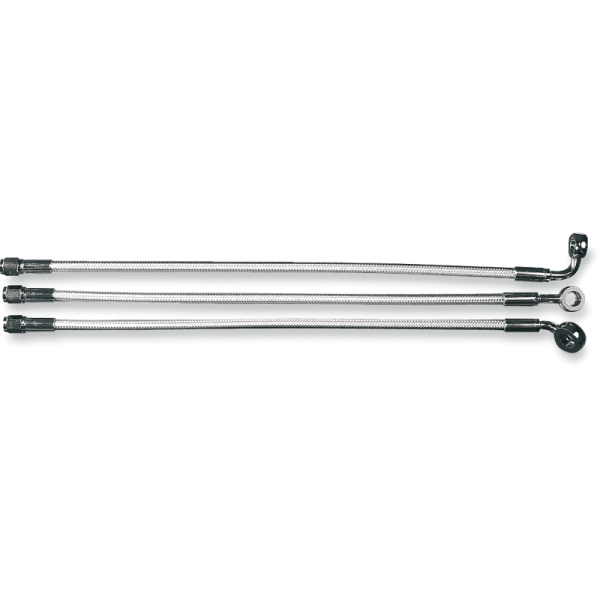 (image for) MAGNUM Sterling Chromite Alternate Upper Brake Line 23" - 10mm/35° Banjo