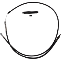 (image for) High-Efficiency Black Vinyl Clutch Cable for Dresser (74.5" +6")