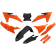 (image for) Complete Body Kit - Black/orange/black