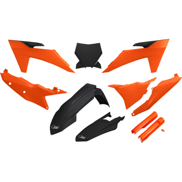 (image for) UFO Complete Body Kit - Black/orange/black