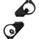 (image for) Rectangle Fork Mount LED Turn Signals - Black Anodized, Smoked Lenses (49mm)