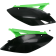 (image for) Acerbis Side Panels/Rear Number Plates - Black/green OEM 09 (250F)