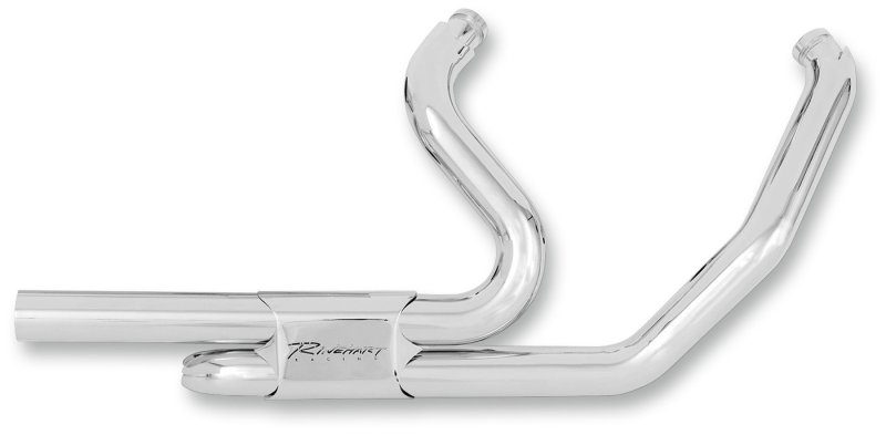 (image for) Rinehart Racing Slimline Duals Header Kit Chrome