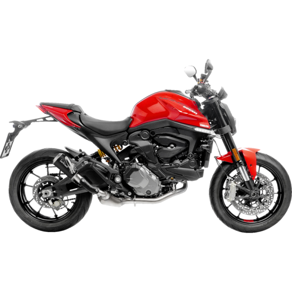 (image for) LEOVINCE LV-10 Black stainless steel Slip-On for DUCATI Monster 937 21-24