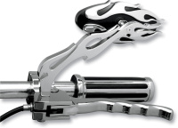 (image for) Drag Specialties Flame Oval Mirrors