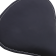 (image for) Black solar-reflective leather w/ white perimeter stitch