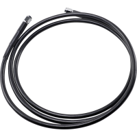 (image for) Black Vinyl-Coated Stainless Steel Brake Line 74"