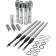 (image for) S&S Quickee Pushrod Kit with Chrome Covers