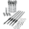 (image for) Quickee Pushrod Kit w/ Chrome Covers