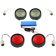 (image for) ProBeam Bullet Bezel Turn Signal Insert Kit, Black