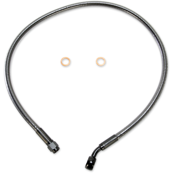 (image for) MAGNUM Designer Series Lower Front Brake Line (Sterling Chromite)