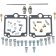 (image for) Carburetor Repair Kit for Yamaha XV1100 Virago