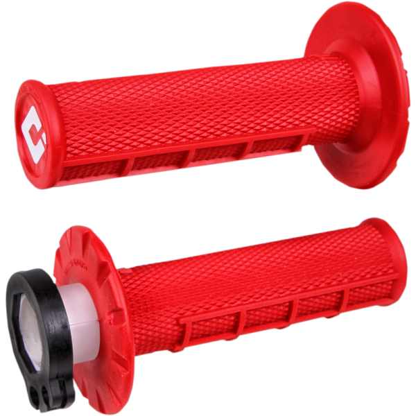 (image for) ODI Lock-On™ MX Grips - Half-Waffle - Red