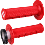 (image for) ODI Lock-On™ MX Grips - Half-Waffle - Red