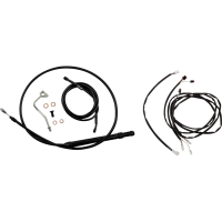 (image for) Ape Hanger Install Kit - Black Vinyl