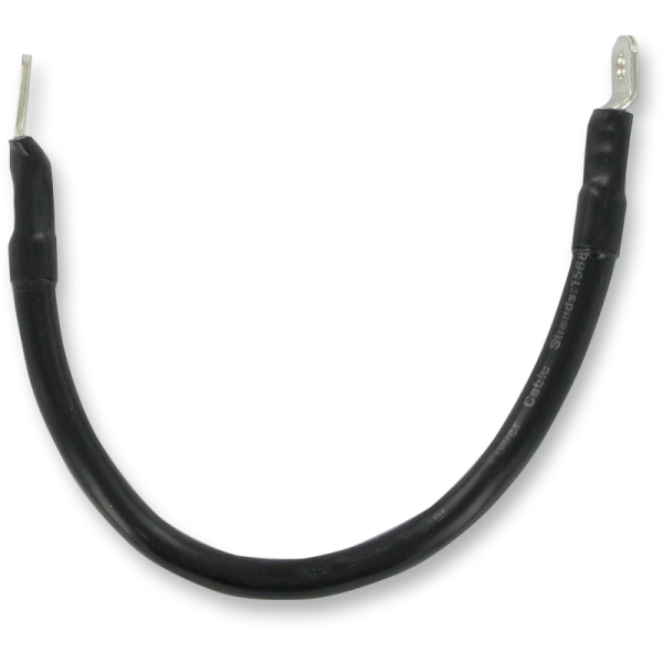 (image for) Drag Specialties Solid Black Battery Cable 16"