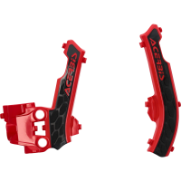 (image for) Acerbis X-Grip Frame Guard - KTM SX-E 3/5 20-24, 50 SX 16-23 - Red/black