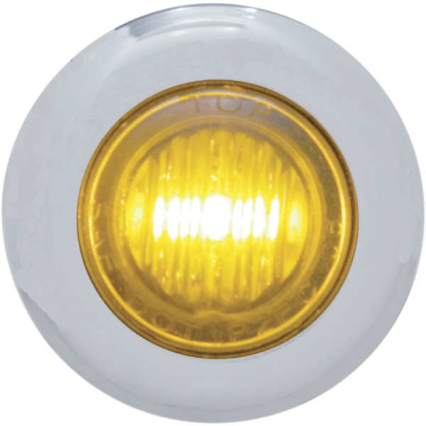 (image for) PRO-ONE PERF.MFG. Amber LED w/ clear lens