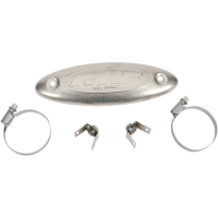 (image for) FMF Universal Titanium Header Heat Shield