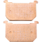 (image for) Rear Double-H Sintered HH Brake Pad FA68HH