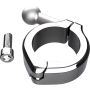 (image for) Gen 2 Aluminum Clamp Kit, 1 1/8" to 1 1/4" Bars, Chrome