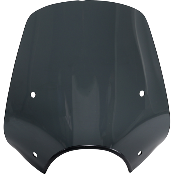 (image for) MEMPHIS SHADES METRIC Pop Top Sportshield - Dark black smoke (9" Cutout)