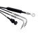 (image for) Black Vinyl Speedometer Cable - 41" (-2")