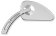 (image for) Billet Aluminum Mirror - Teardrop Left (Chrome)