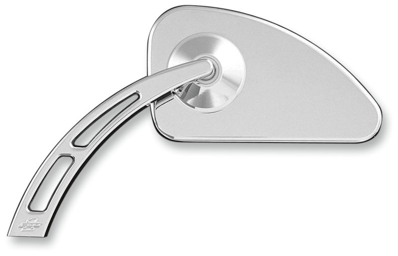 (image for) PRO-ONE PERF.MFG. Billet Aluminum Mirror - Chrome Teardrop