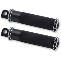 (image for) Fusion Footpegs, Beveled, Black