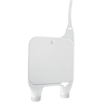 (image for) UFO Front Number Plate - White