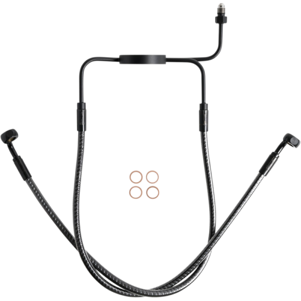 (image for) Karbonfibr Lower Front Brake Line for 02-03 XL883R